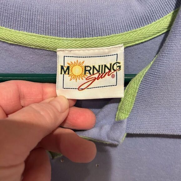 Vintage Morning Sun polo top size large. - Picture 4 of 8